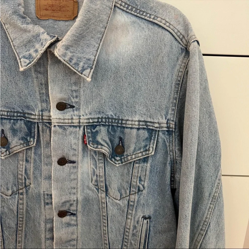 Vintage Levi’s Jean Jacket Sashiko Repaired - Picture 4 of 10